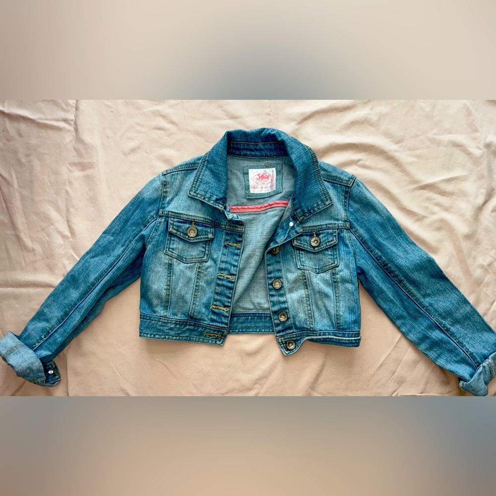 KIDS JUSTICE JEAN/DENIM JACKET size 10Y